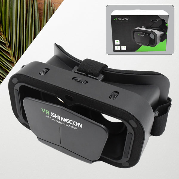 3d VR Box Headset Compatible with iPhone & Android Virtual Reality VR Goggles For 3D VR Movies Video Games (1 Pc)