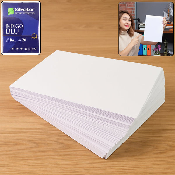 500 Sheets A4 Size Multipurpose Copier Paper – 70 GSM High Bright White Printing Paper