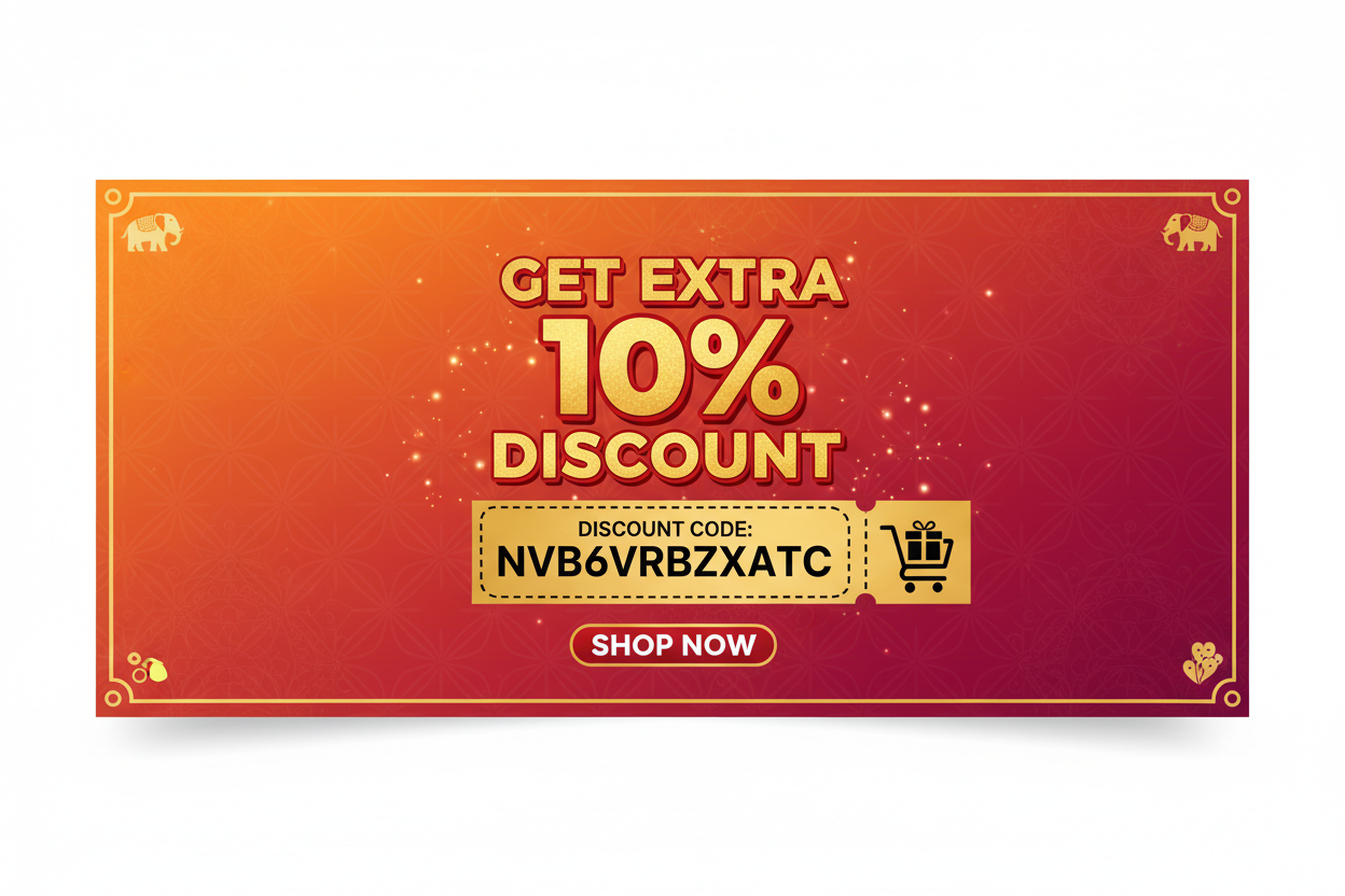 get extra 10% discount using the code: NVB6VRBZXATC